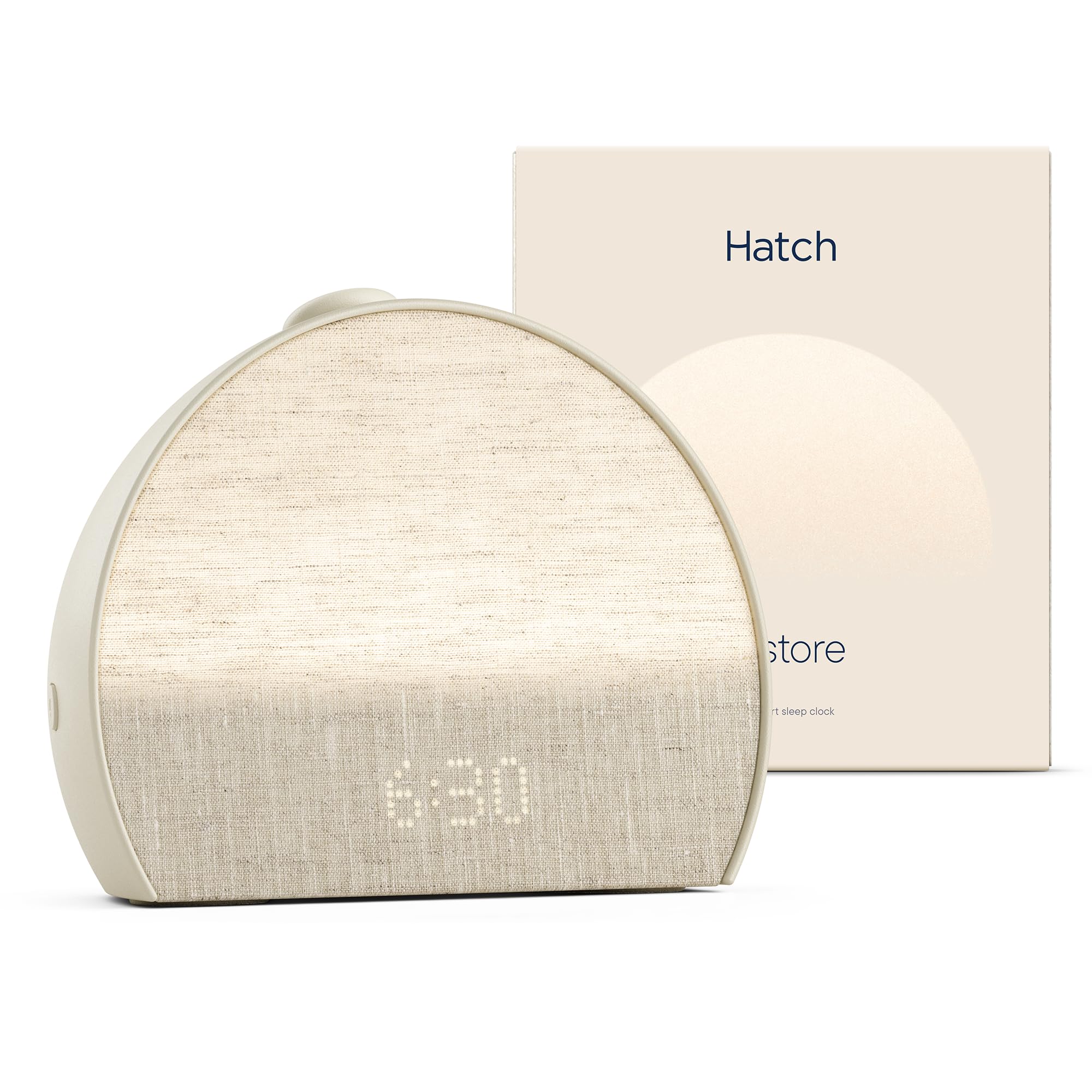 Hatch Restore 3 - Despertador Inteligente Com Luz Do Amanhecer, Som e Rotina De Sono (Putty) - Foto 1