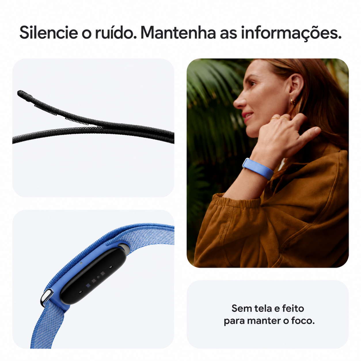 Google Fitbit Air Obsidian - Monitor de Saúde e Atividade sem Tela - Foto 2