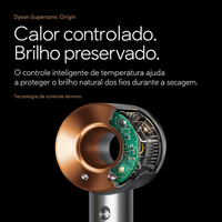 Secador Dyson Supersonic Origin Níquel/Cobre 1600W - Original EUA - Imagem 3
