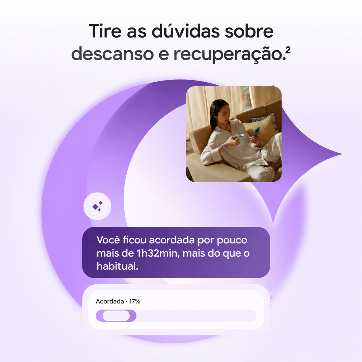 Google Fitbit Air Obsidian - Monitor de Saúde e Atividade sem Tela - Foto 11