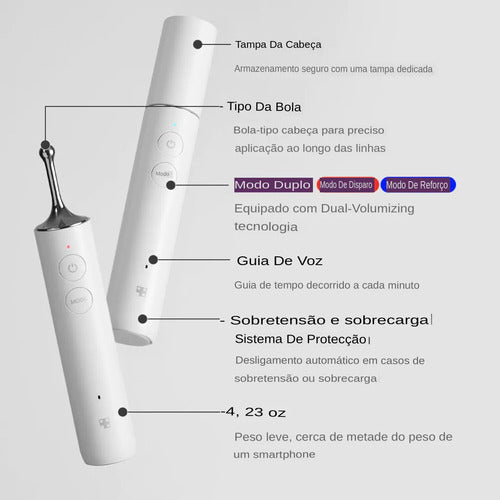 Medicube Age-R Line Shot - uso na região dos olhos e lábios