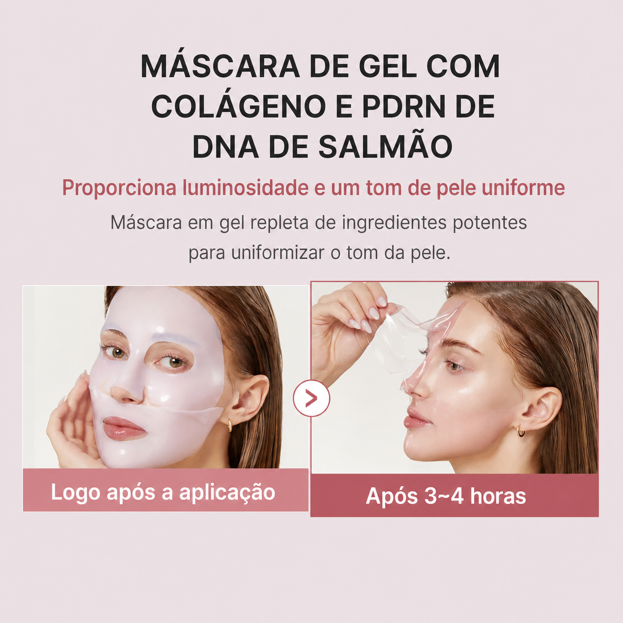 Medicube PDRN Pink Collagen Gel Mask - detalhe do produto