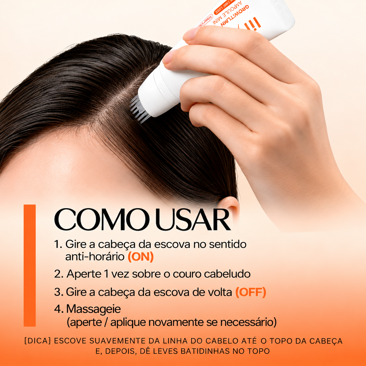 Lilyeve Grow:Turn Exosome Brush Ampoule 30ml - Ampola Antiqueda com Escova - Foto 2