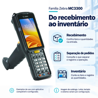 Coletor de Dados Zebra MC330K - Novo (sem caixa) - Foto 2