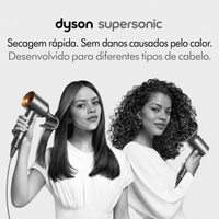 Secador Dyson Supersonic Completo Níquel/Cobre 1600W - 5 Acessórios - Imagem 3