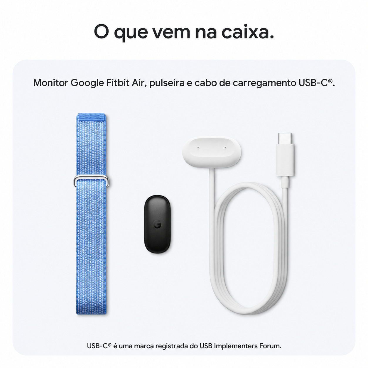 Google Fitbit Air Obsidian - Monitor de Saúde e Atividade sem Tela - Foto 4