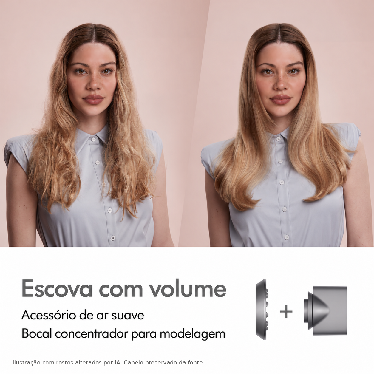 Secador Dyson Supersonic Completo Níquel/Cobre 1600W - 5 Acessórios - Imagem 4