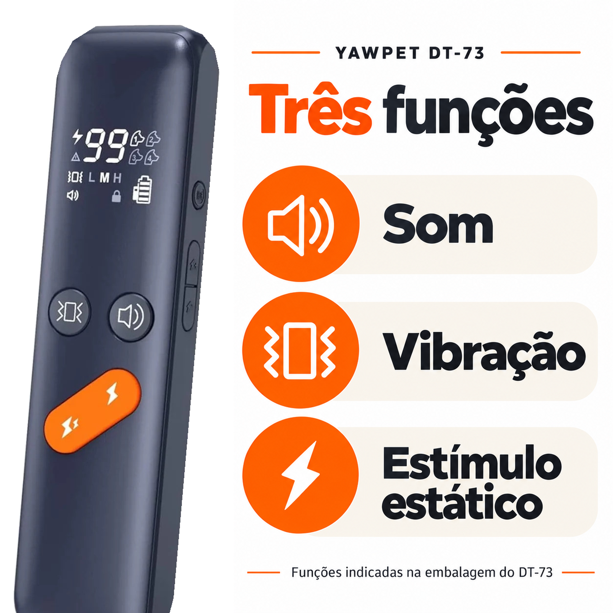 YAWPET DT-73 - Funções