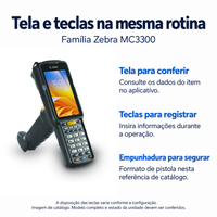 Coletor de Dados Zebra MC330K - Usado (sem caixa) - Foto 4