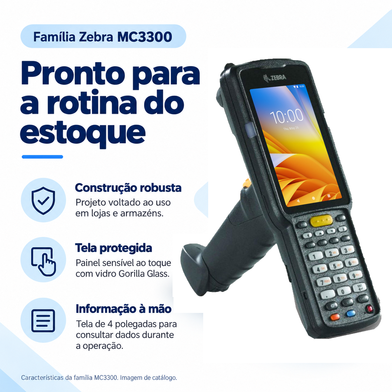 Coletor de Dados Zebra MC330K - Usado (sem caixa) - Foto 5