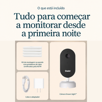 Monitor de Bebê Owlet Dream Sight 2K HD Wi-Fi com Visão Noturna - Foto 6