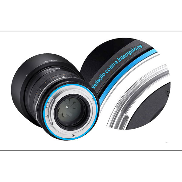 Lente Samyang MF 85mm F1.4 MK2 para Fujifilm X - Foco Manual - Foto 7