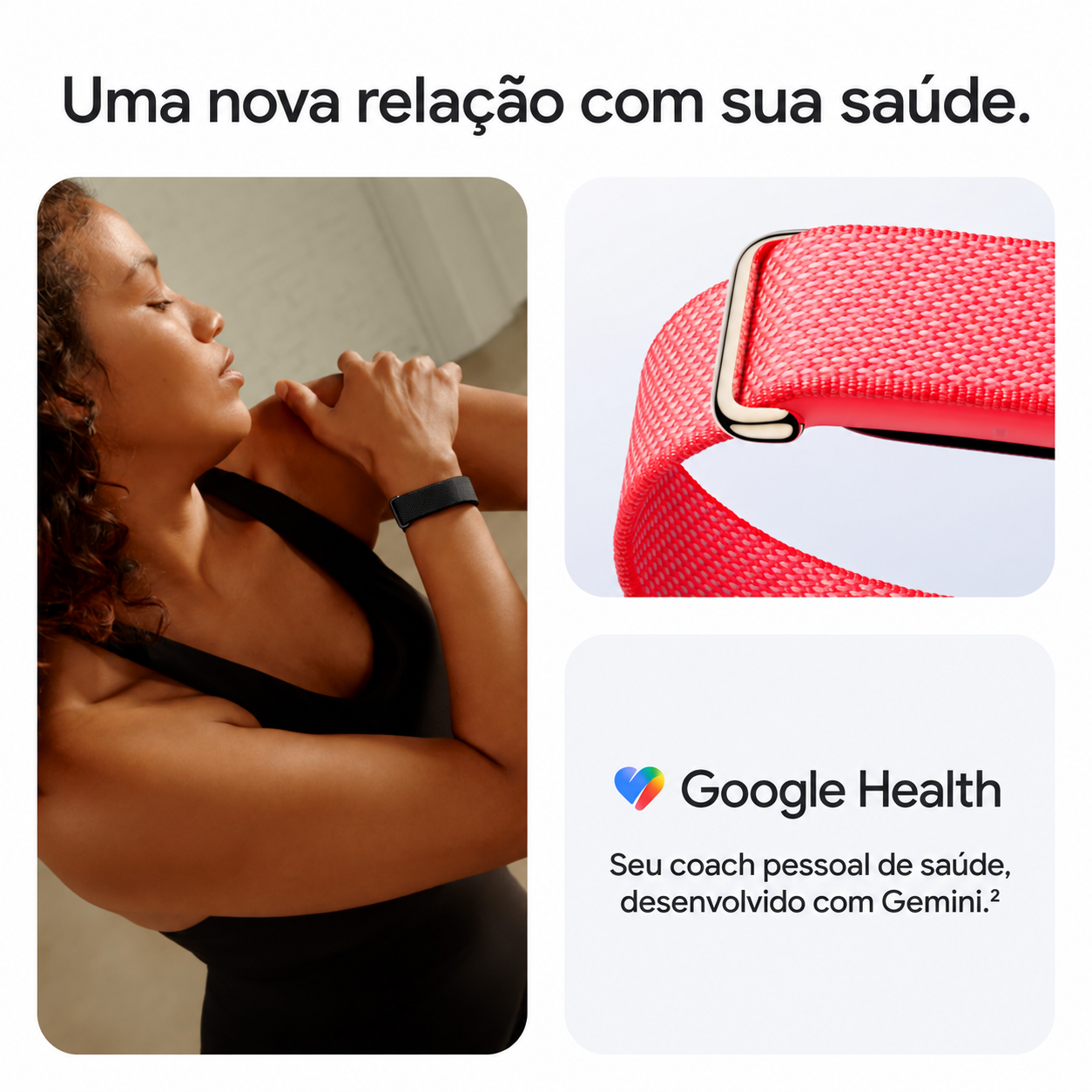 Google Fitbit Air Obsidian - Monitor de Saúde e Atividade sem Tela - Foto 8