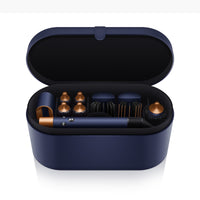 Dyson Airwrap Complete Long Prussian Blue Rich Copper - estojo aberto