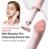 Medicube Age-R Booster Cleanser Head - detalhe da cabeça de limpeza sônica
