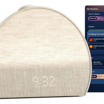 Despertador Hatch Restore 3 Sunrise - vista principal, cor New Putty