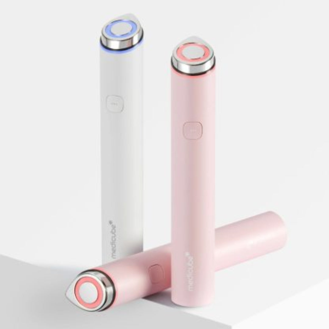 Medicube AGE-R Mini Booster Pro Plus Branco - com a versão rosa