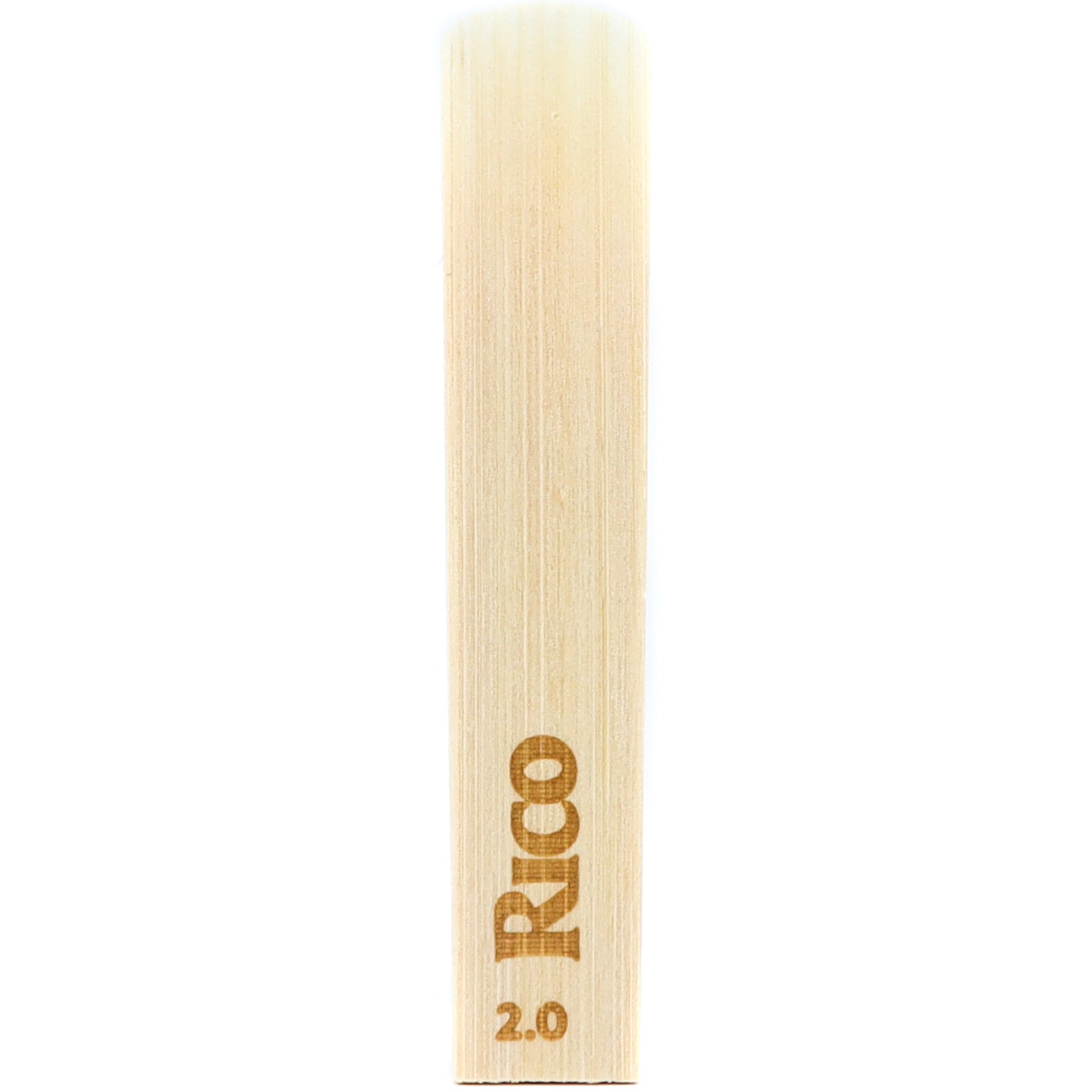 Palheta Rico RCA1020 força 2.0 - unidade avulsa, verso com gravação Rico 2.0