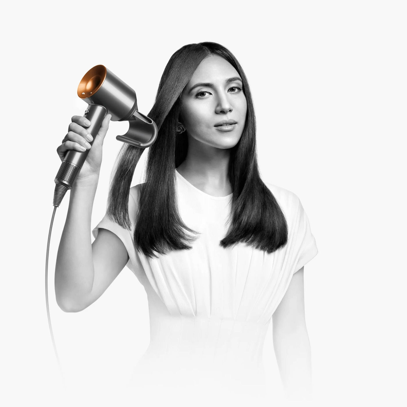 Dyson Supersonic Completo - uso do secador